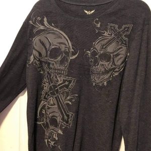 Men's Skulls long sleeve shirt